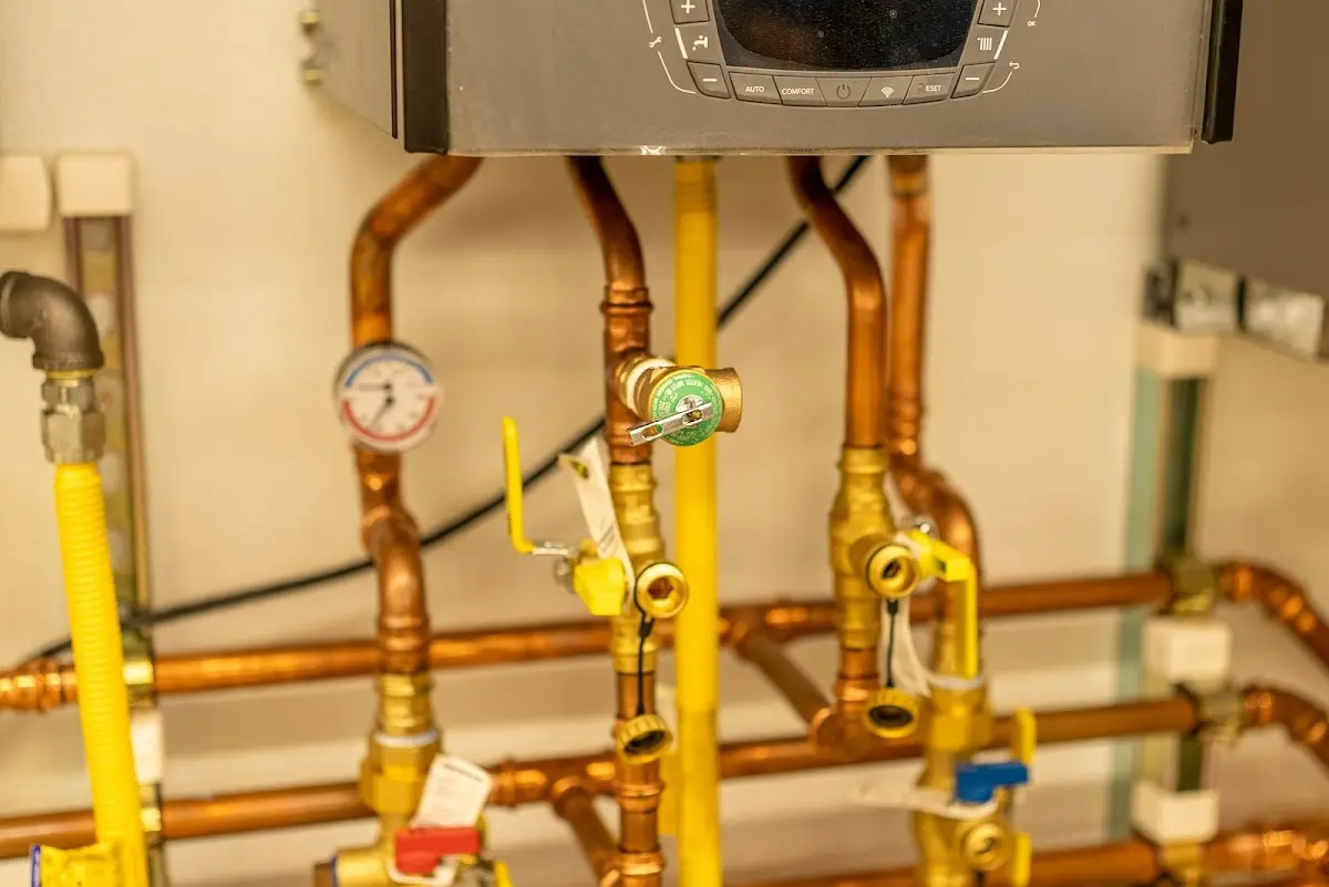 Licensed technician providing Water Heater Installation for a homeowner in Travis Ranch